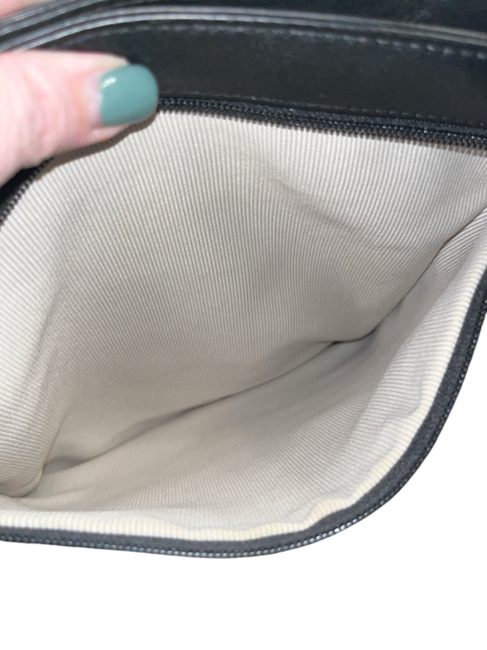 Radley London Black Leather Pocket Bag with Front Pocket and Original Hang Tag - Picture 11 of 11